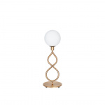 Eld Klot Bordslampa Rå Mässing/Opalglas Eld Klot Bordslampa Rå Mässing/Opalglas