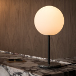 TR Bulb Bordslampa Grey Marble/Matt Opal