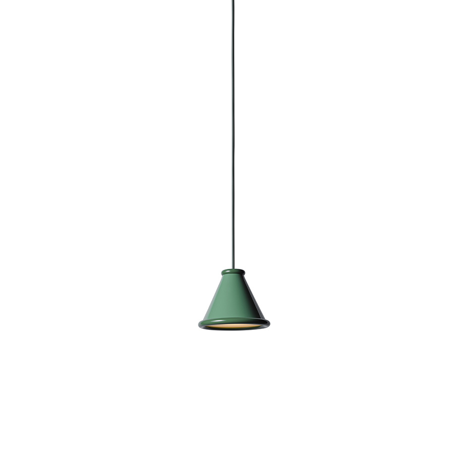 Belle Pendel Ø15cm Pale Green/Reseda Green