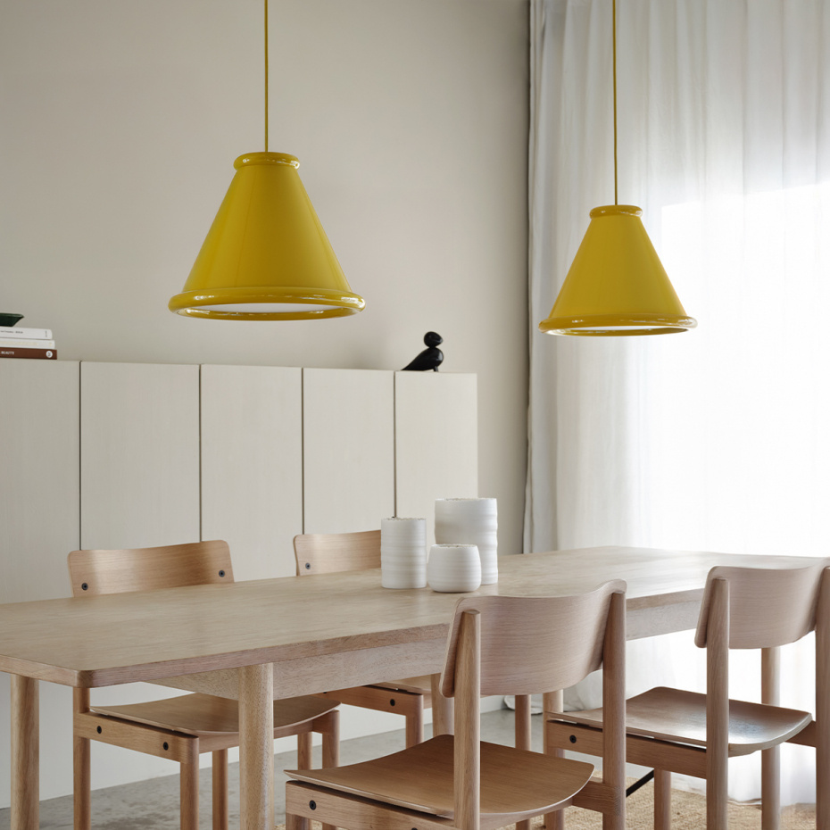 Belle Pendel Ø36cm Honey Yellow