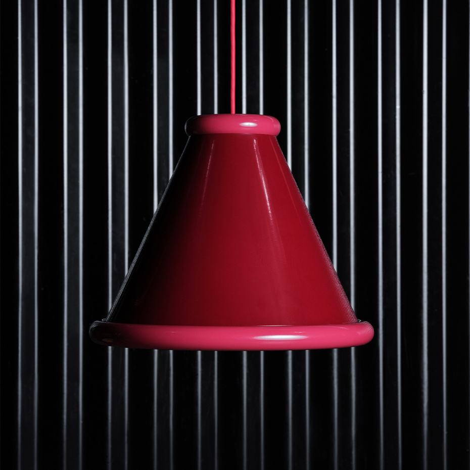 Belle Pendel Ø36cm Wine Red/Red Violet