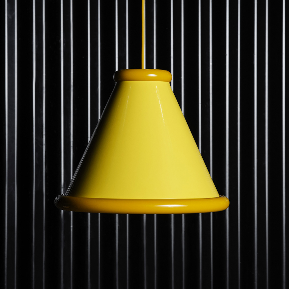 Belle Pendel Ø36cm Zink Yellow/Honey Yellow
