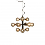 Cosmos Pendel 12-Arm Svart/Rökfärgad Cosmos Pendel 12-Arm Svart/Rökfärgad