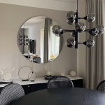 Cosmos Pendel 12-Arm Svart/Rökfärgad Cosmos Pendel 12-Arm Svart/Rökfärgad