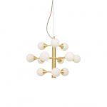 Cosmos Pendel 12-Arm Mässing/Opalglas Cosmos Pendel 12-Arm Mässing/Opalglas