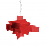 Big Bang Pendel LED Red Dimbar Foscarini Big Bang Pendel LED Red Dimbar