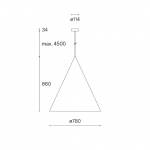 Extra Large Pendant w151 s2 Pendel Raw Brushed Extra Large Pendant w151 s2 Pendel Raw Brushed