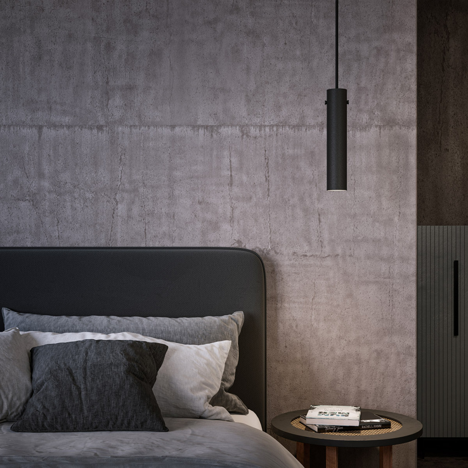 Tyson Pendel Svart Struktur