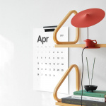 Île w153 Bordslampa/Vägglampa Poppy Red Île w153 Bordslampa/Vägglampa Poppy Red