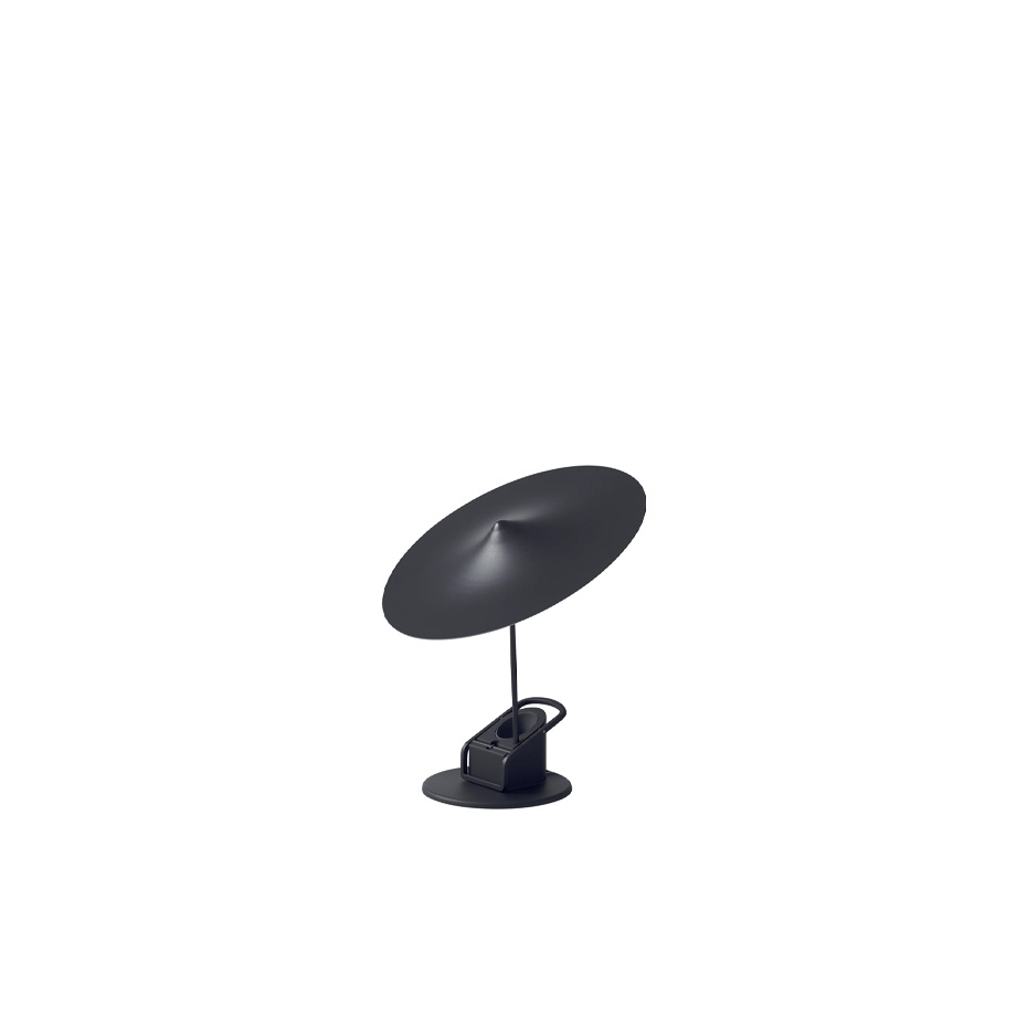 Wästberg Île w153 Bordslampa/Vägglampa Jet Black