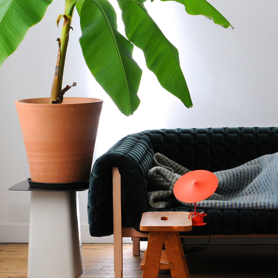 Île w153 Bordslampa/Vägglampa Jet Black