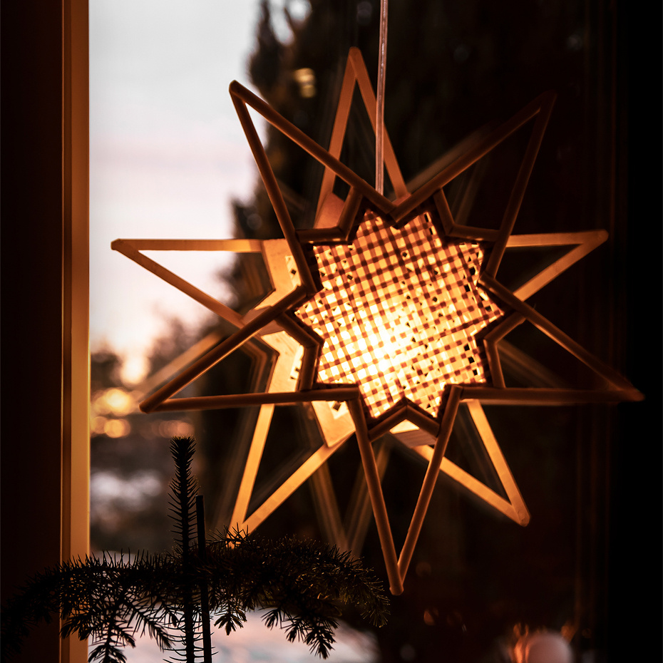 Karin Stjärna 45cm Natur