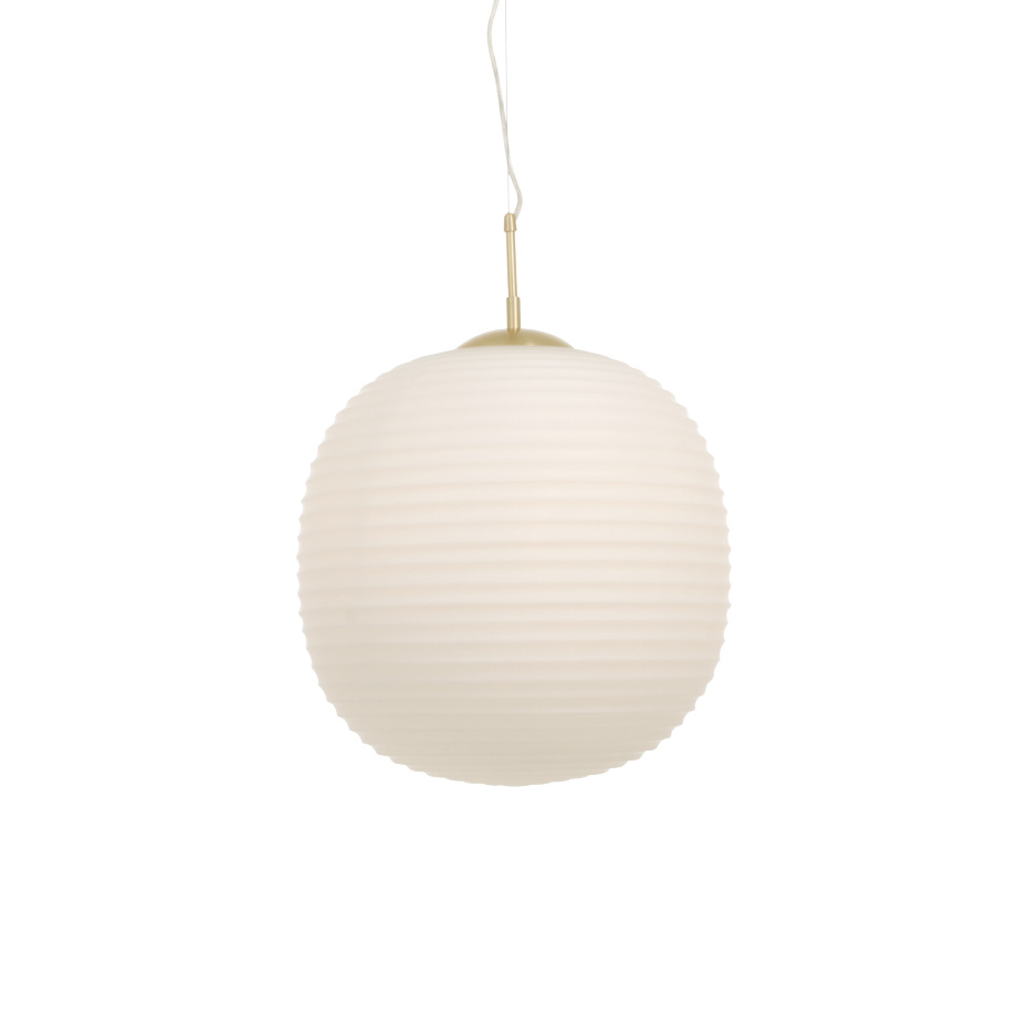 Sirius Pendel Ø40cm Mässing/Opalglas