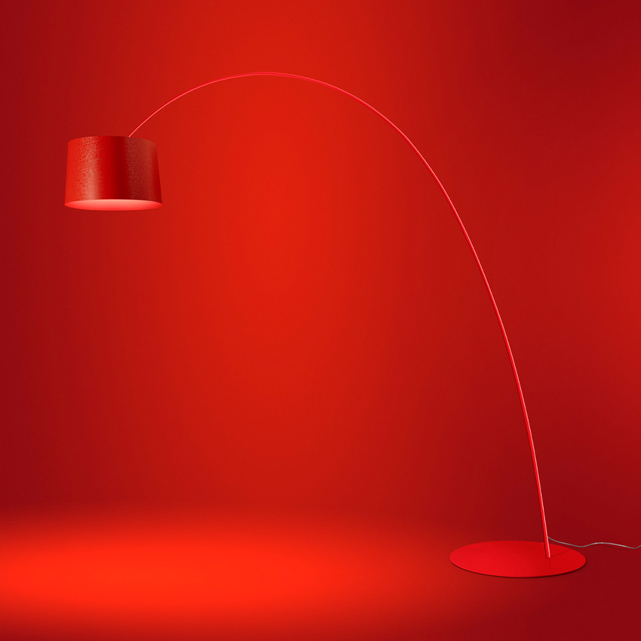 Twiggy Elle Golvlampa Crimson