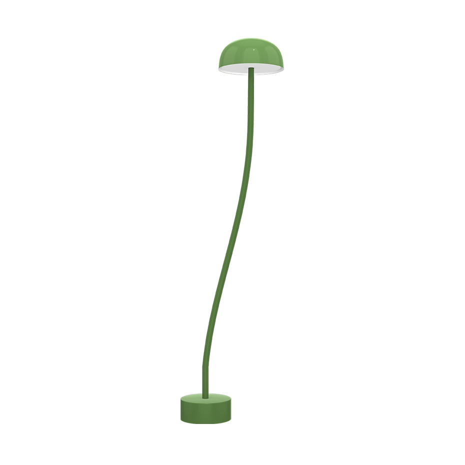 Curve Golvlampa L D150 Grön/Grönt Glas