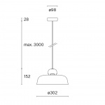 Dalston w162 s1 Pendel Silk Grey/Graphite Black Dalston w162 s1 Pendel Silk Grey/Graphite Black