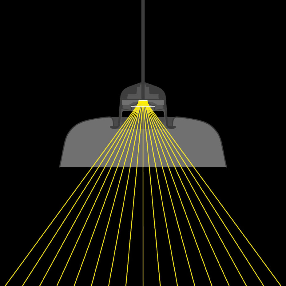 Dalston w162 s2 Pendel Silk Grey/Nut Brown