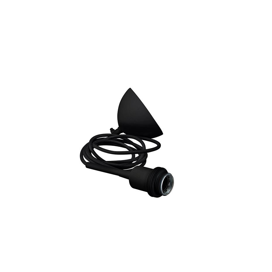 Gloria Lampupphäng E27 Svart