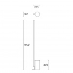 Alto w164 Golvlampa Traffic White Alto w164 Golvlampa Traffic White