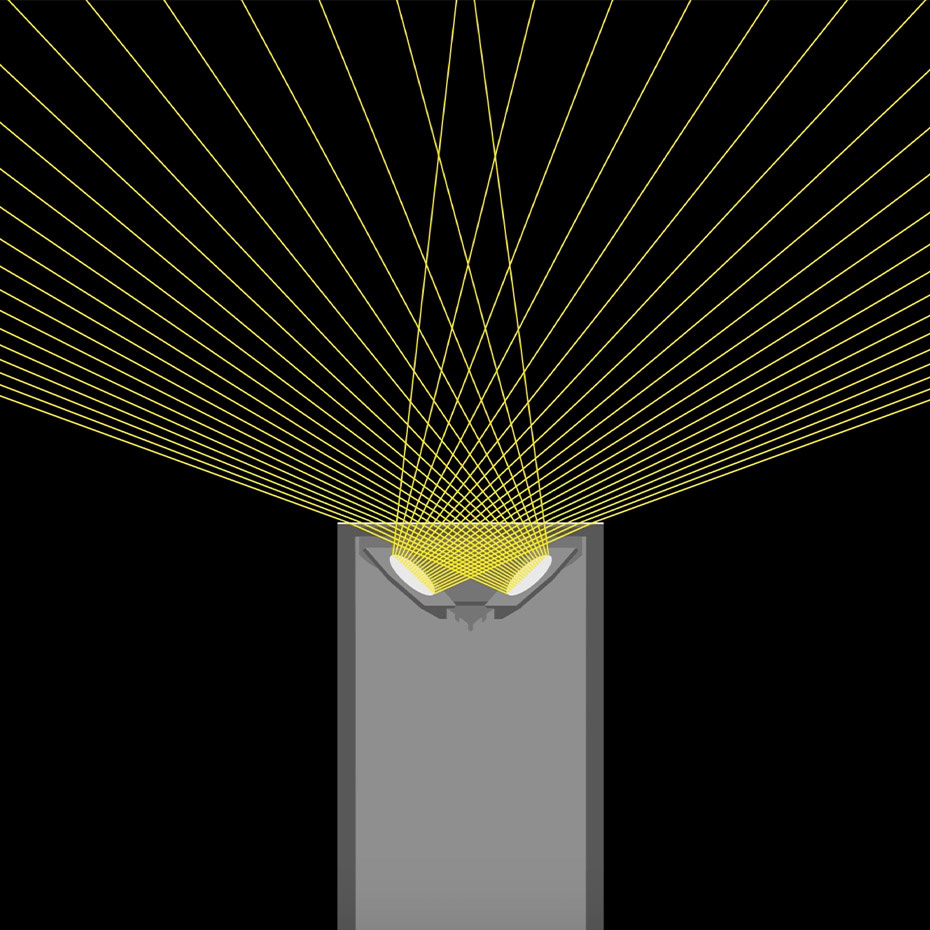 Alto w164 Golvlampa Jet Black