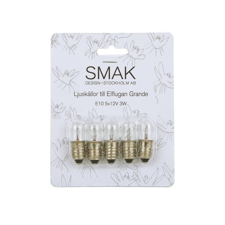 Reservlampa Till Elflugan Grande 5-Pack