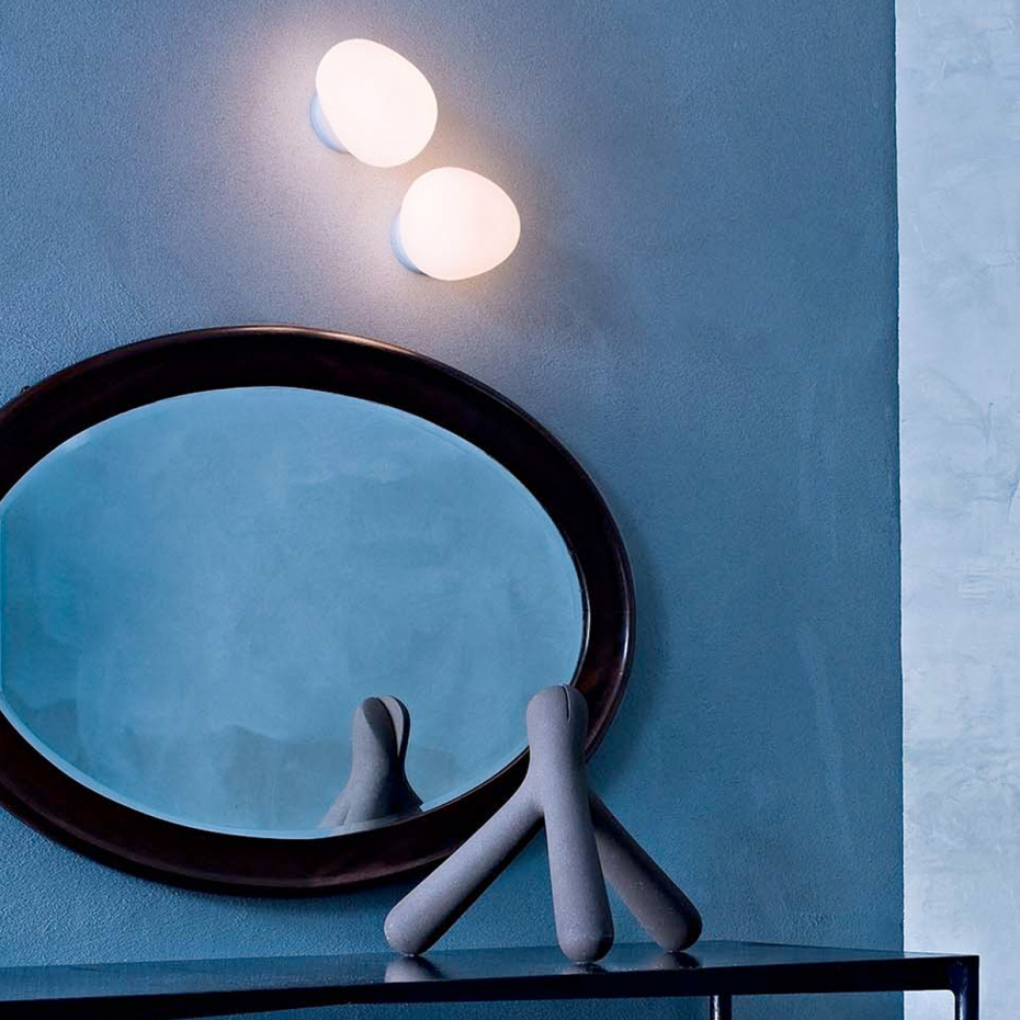 Gregg Taklampa/Vägglampa Small White