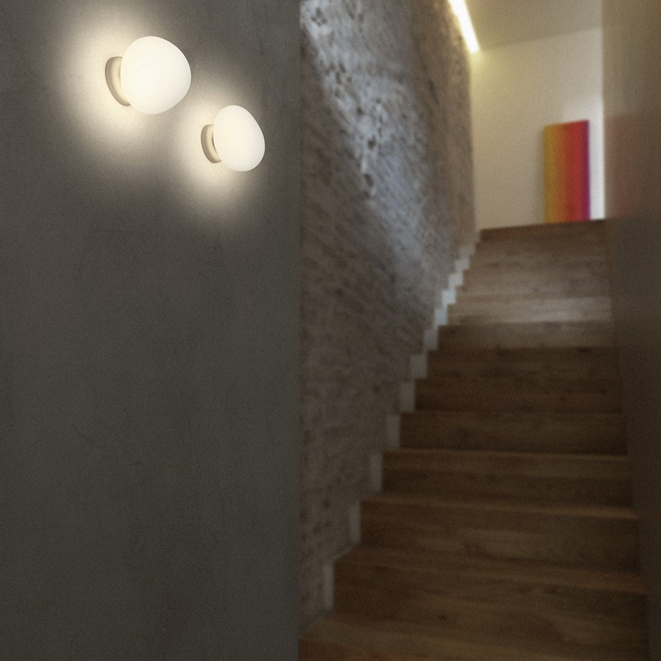 Gregg Taklampa/Vägglampa Medium White