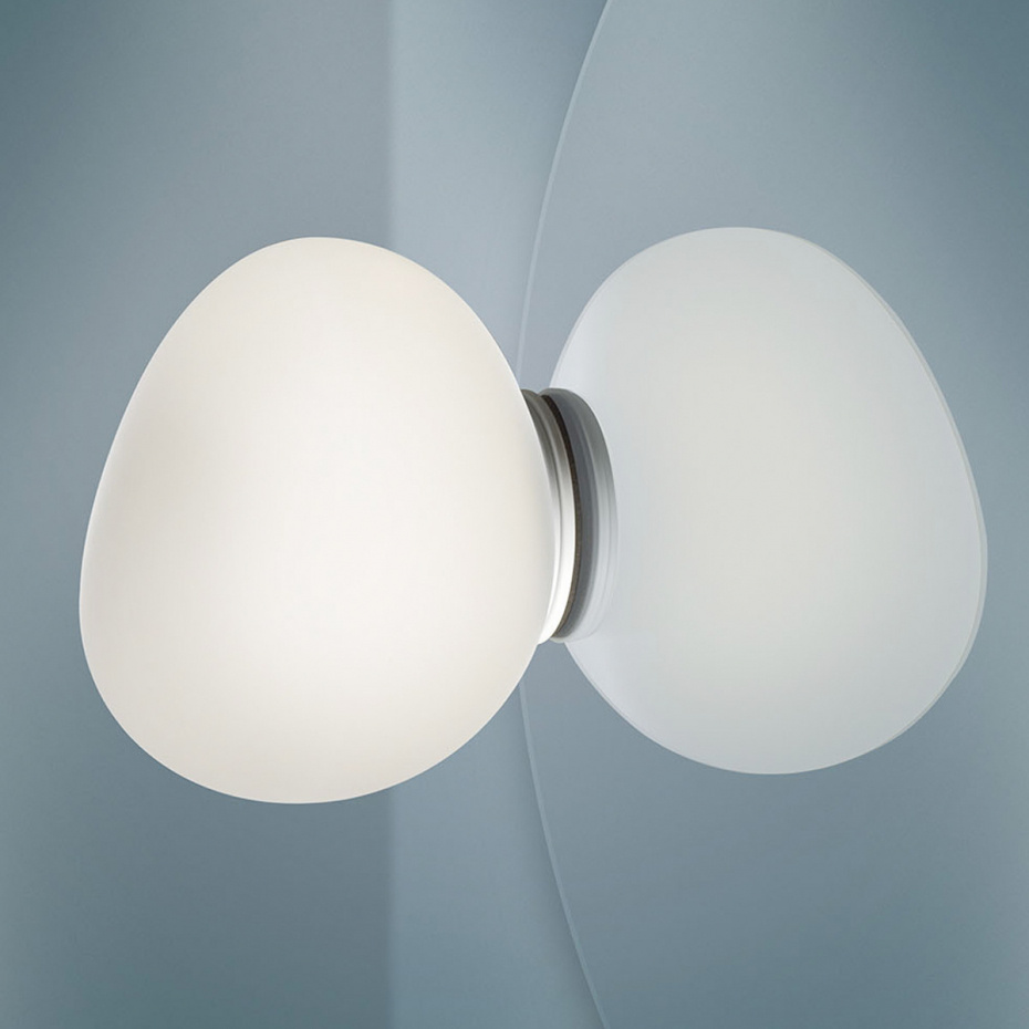 Gregg Taklampa/Vägglampa Small White Spegelmontering IP44