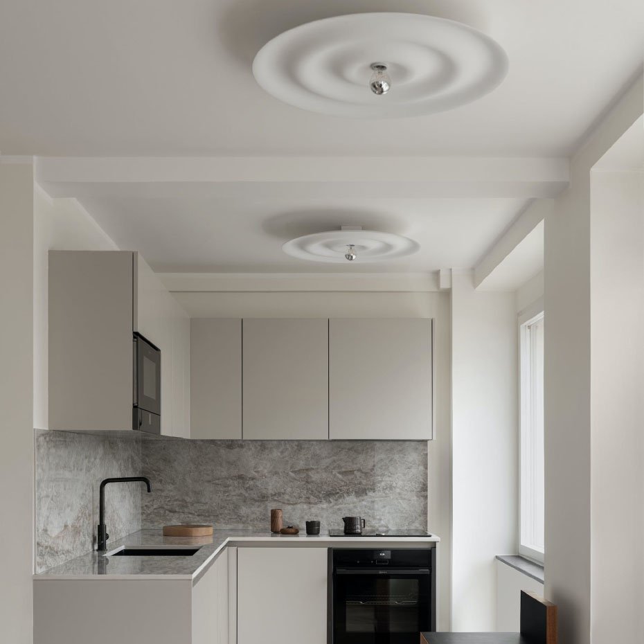 Alma w171 c/w Taklampa/Vägglampa Grey White