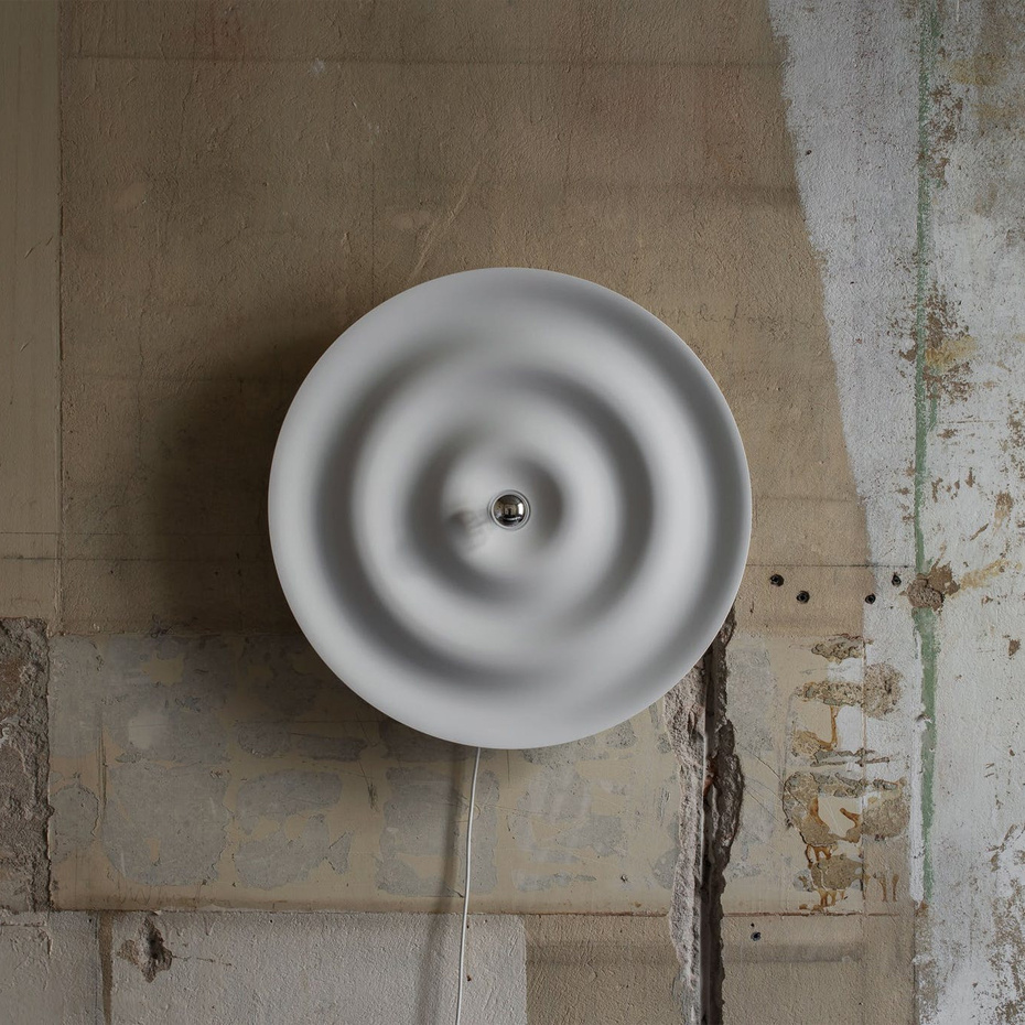 Alma W171 W Vägglampa Raw Aluminium