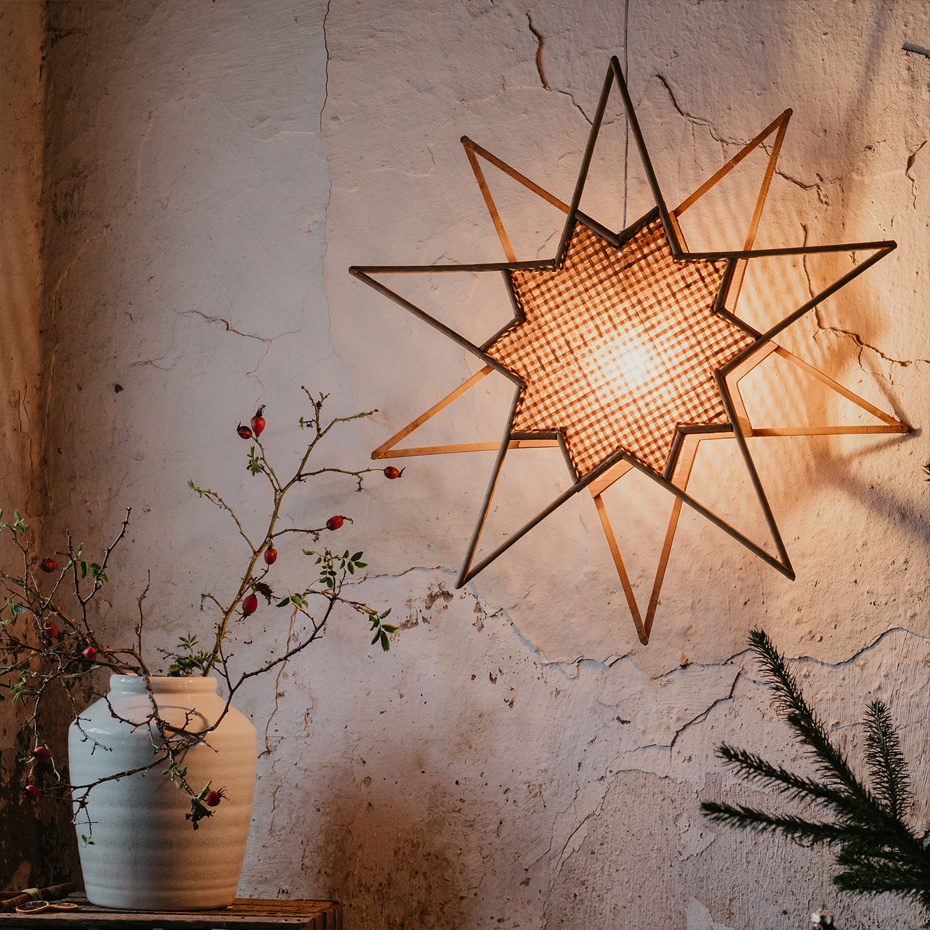 Karin Stjärna 70cm Natur