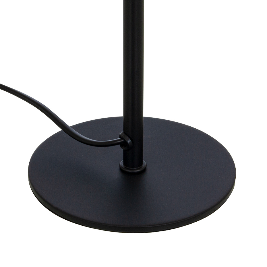 Bell Bordslampa Hög Svart/Opalglas