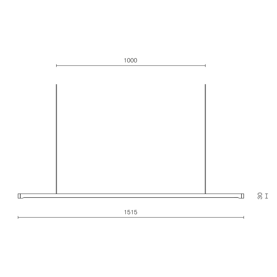 Linier w181 s Pendel Anodized Black