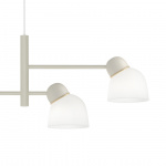 Bird Pendel Linjär Sand/Mässing Opalglas Bird Pendel Linjär Sand/Mässing Opalglas