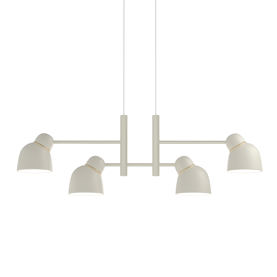 Bird Pendel Linjär Sand/Mässing