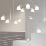 Bird Ljuskrona Sand/Mässing Opalglas Bird Ljuskrona Sand/Mässing Opalglas