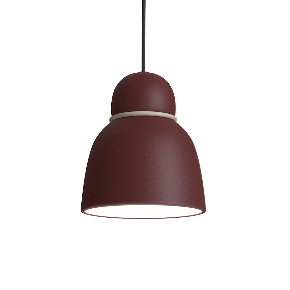 Bird Pendel Dark Red/Sand