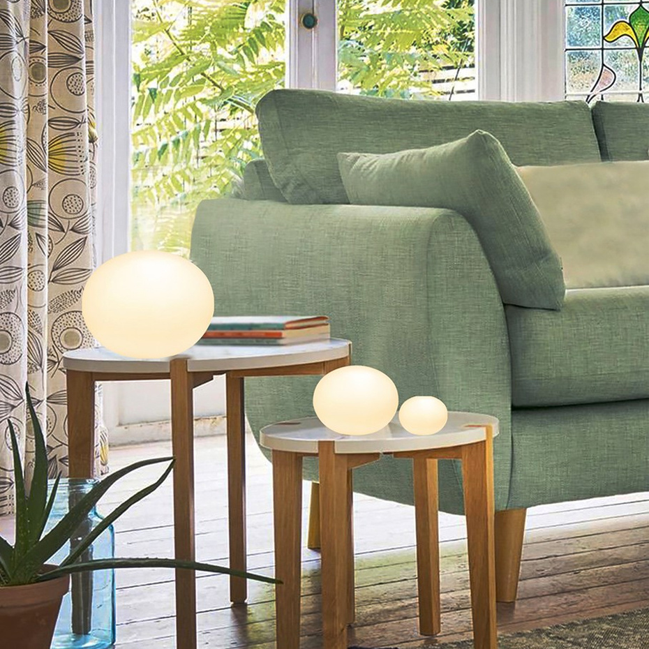 Globus Bordslampa Ø13cm Opalglas