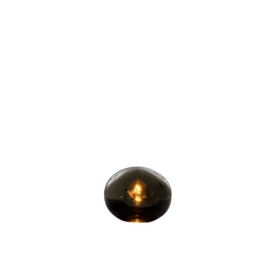 Globus Bordslampa Ø18cm Rökfärgad