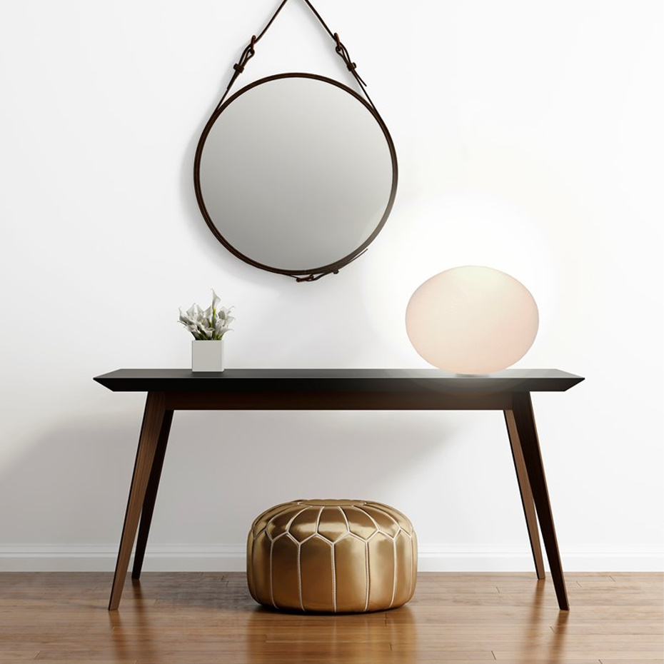 Globus Bordslampa Ø24cm Opalglas