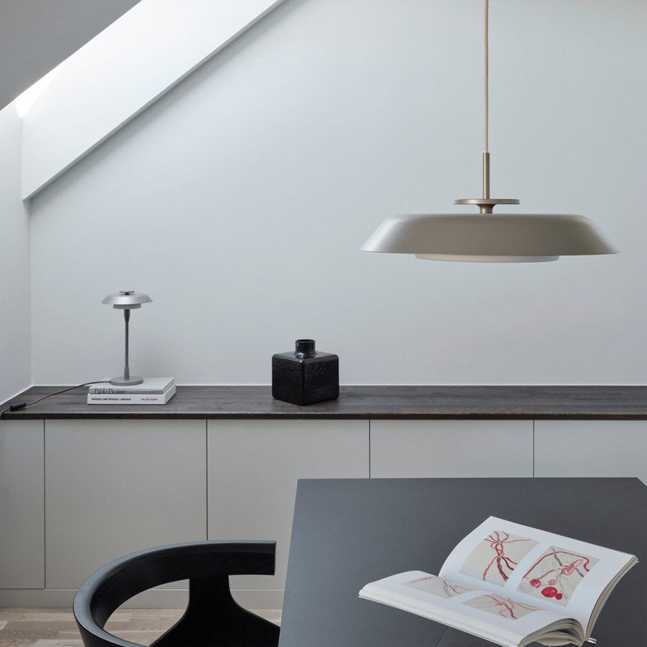 Horisont Pendel Ø43cm Metallic Champagne