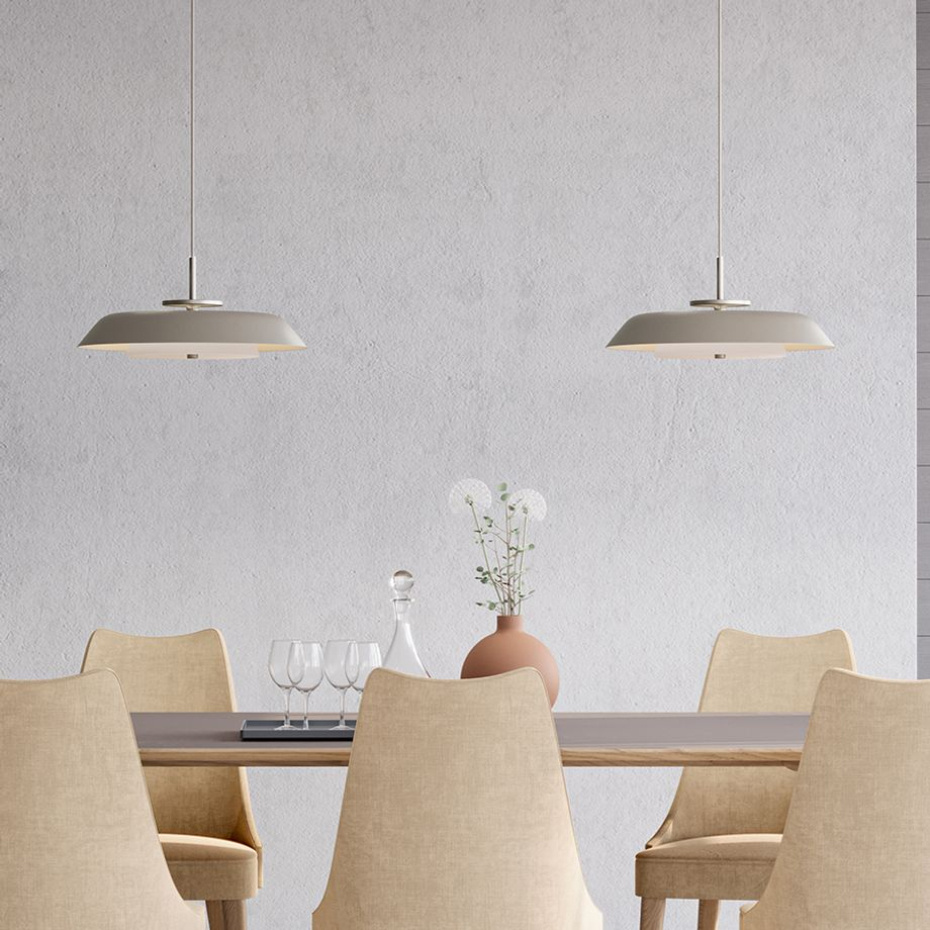 Horisont Pendel Ø43cm Metallic Champagne