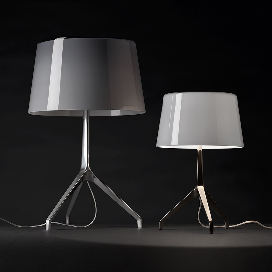 Lumiere Bordslampa XXS Black Chrome/Grey