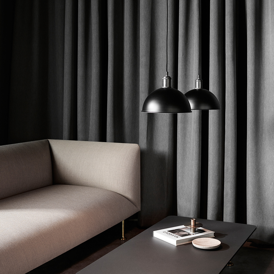 Hubert Pendel Ø24 Black/Bronzed Brass