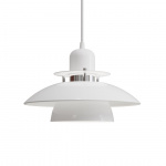 Primus IV Pendel Ø28cm Blankvit/Krom Primus IV Pendel Ø28cm Blankvit/Krom