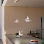 Primus IV Pendel Ø28cm Blankvit/Krom Primus IV Pendel Ø28cm Blankvit/Krom