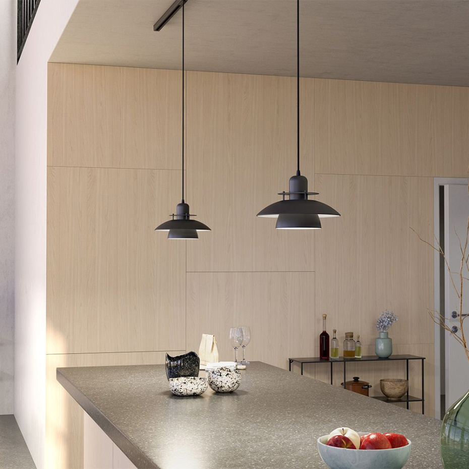 Primus IV Pendel Ø28cm Mattsvart