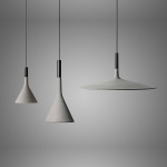 Aplomb Pendel Large LED Grey Dimbar Aplomb Pendel Large LED Grey Dimbar