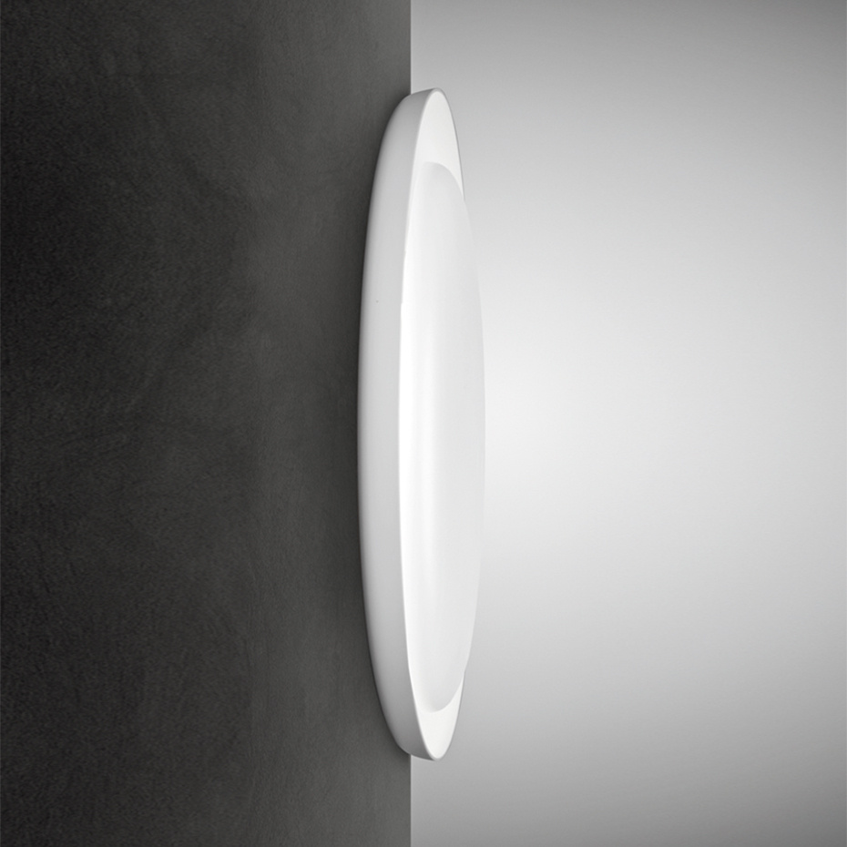 Bahia Mini Vägglampa/Taklampa LED White Dimbar