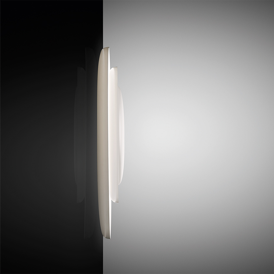 Bahia Vägglampa/Taklampa LED White Dimbar